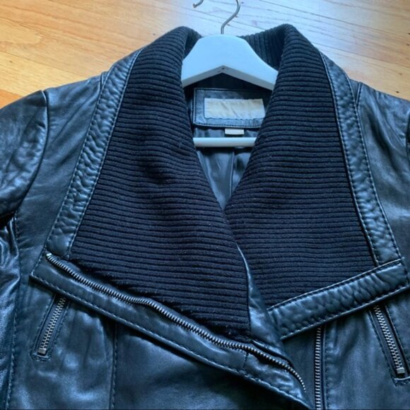 Michael Kors Leather Jacket - Picture 6 of 7